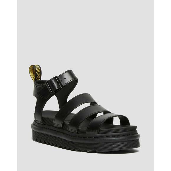 Dr. Martens Blaire Womens Brando Leather Gladiator Sandals - 9 - Picture 1 of 7